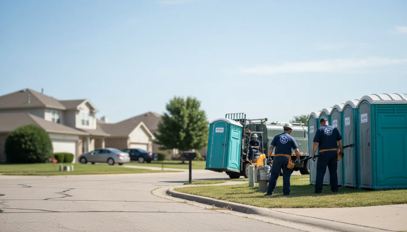 Porta Potty Rental in Hunter, KS near me